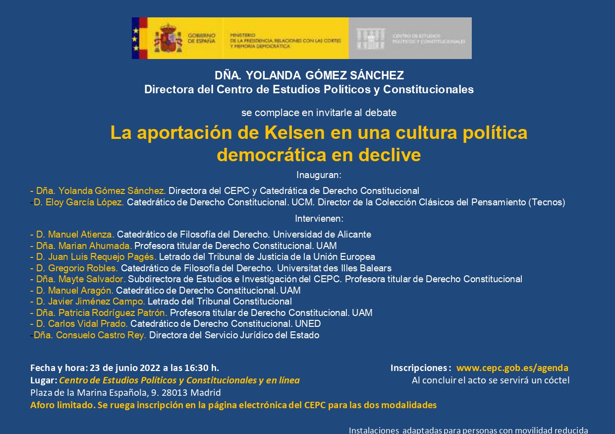 Debate "La aportación de Kelsen en una cultura política democrática en delive"