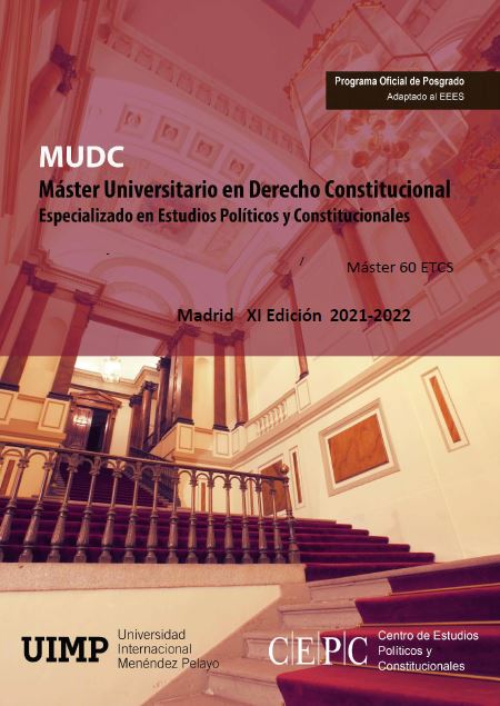 Máster Universitario en Derecho Constitucional