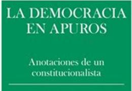 portada libro "LA DEMOCRACIA EN APUROS "