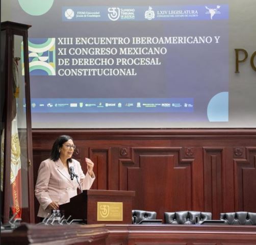 La directora del CEPC participa en el acto inaugural del XIII Encuentro Iberoamericano de Derecho Procesal Constitucional