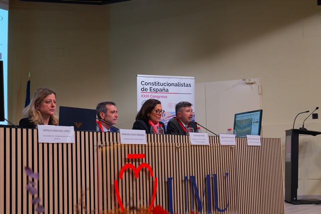 La directora del CEPC interviene en la inauguración del XXIII Congreso de la ACE en Murcia