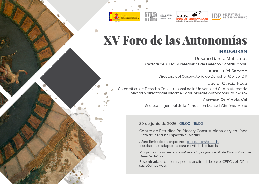 XV Foro de las Autonomías