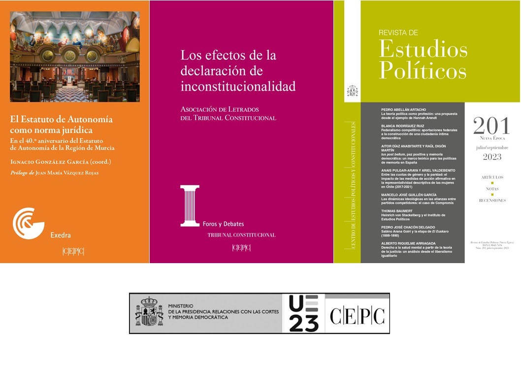 Novedades editoriales del CEPC
