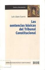 Las sentencias básicas del Tribunal Constitucional.