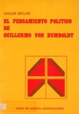 El pensamiento político de Guillermo von Humboldt