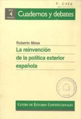La reinvención de la política exterior española.