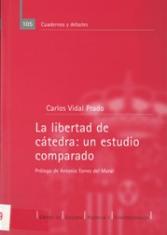 La libertad de cátedra:. un estudio comparado