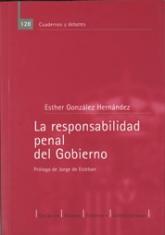 La responsabilidad penal del Gobierno.