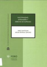 Nacionalidad, extranjería y derecho de sufragio