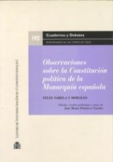 Observaciones sobre la Constitución política de la Monarquía española