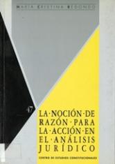 La noción de razón para la acción en el análisis jurídico