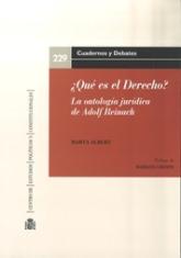 ¿Qué es el derecho?. La ontología jurídica de Adolf Reinach
