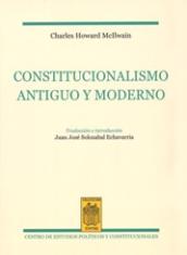 Constitucionalismo antiguo y moderno