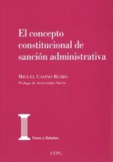 El concepto constitucional de sanción administrativa