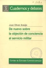 De nuevo sobre la objeción de conciencia al servicio militar.