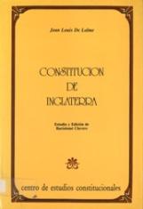 La Constitución de Inglaterra.