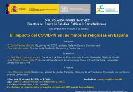 Jornada sobre el impacto del COVID-19 en las minorías religiosas en España
