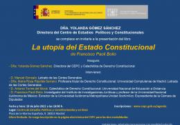 Presentación del libro "La utopía del Estado Constitucional" de Francisco Paoli Bolio (19/07/2022)