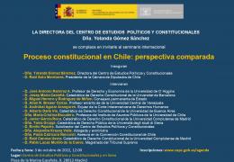 Seminario Internacional Proceso constitucional en Chile: perspectiva comparada