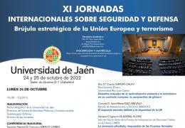 El CEPC participa en la organización de las XI Jornadas Internacionales sobre Seguridad y Defensa: Brújula estratégica de la Unión Europea y terrorismo (Jaén, 24 y 25 de octubre)