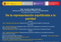 Seminario "De la representación equilibrada a la paridad