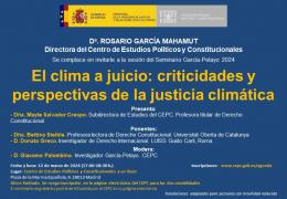 El clima a juicio: criticidades y perspectivas de la justicia climática 