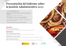Presentación del Informe sobre la Justicia Administrativa 2025