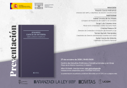 Presentación de "Obra jurídica completa de Eduardo García de Enterría"