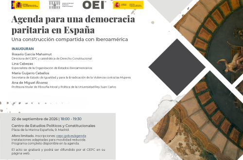 Diálogo "Agenda para una democracia paritaria en España: una  construcción compartida con Iberoamérica"