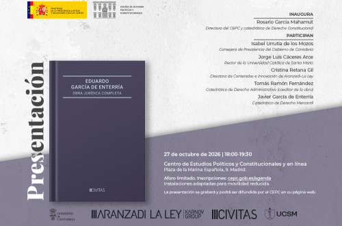Presentación de "Obra jurídica completa de Eduardo García de Enterría"