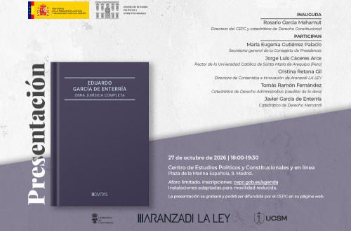 Presentación de "Obra jurídica completa de Eduardo García de Enterría"