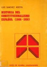 Historia del constitucionalismo español (1808-1936).