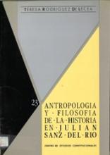 Antropología y filosofía de la historia en Julián Sanz del Río.