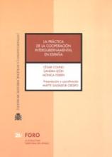 La práctica de la cooperación intergubernamental en España