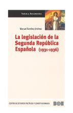 La legislación de la Segunda República Española (1931-1936)