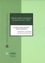 Régimen jurídico del derecho de asilo en la ley 12/2009
