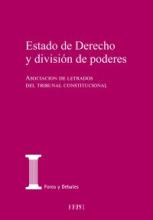 Estado de derecho y división de poderes. XXX Jornadas de la Asociación de Letrados del Tribunal Constitucional