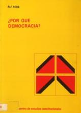 ¿Por qué democracia?