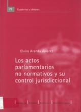 Los actos parlamentarios no normativos y su control jurisdiccional